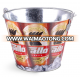 High quality popular 5qt metal ice bucket for bar